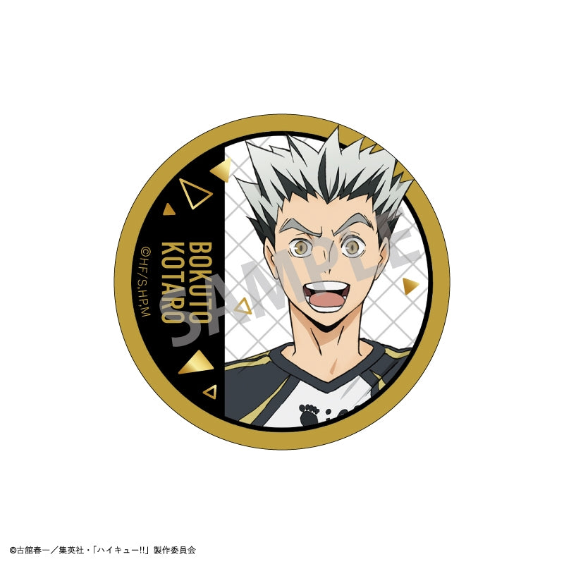 [Haikyu!!] Trading Foil Embossed Button Badge A (Blind Box -Single)