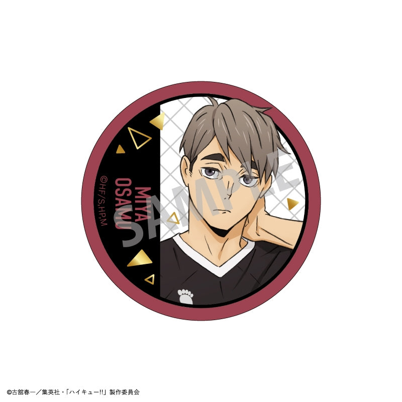 [Haikyu!!] Trading Foil Embossed Button Badge A (Blind Box -Single)