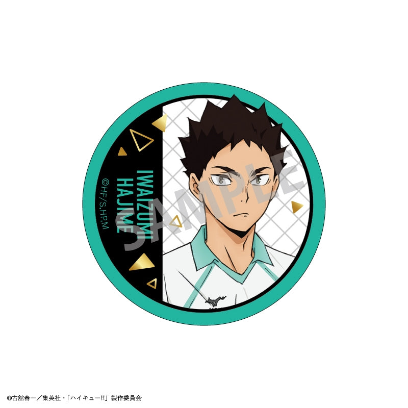 [Haikyu!!] Trading Foil Embossed Button Badge B (Blind Box -Single)