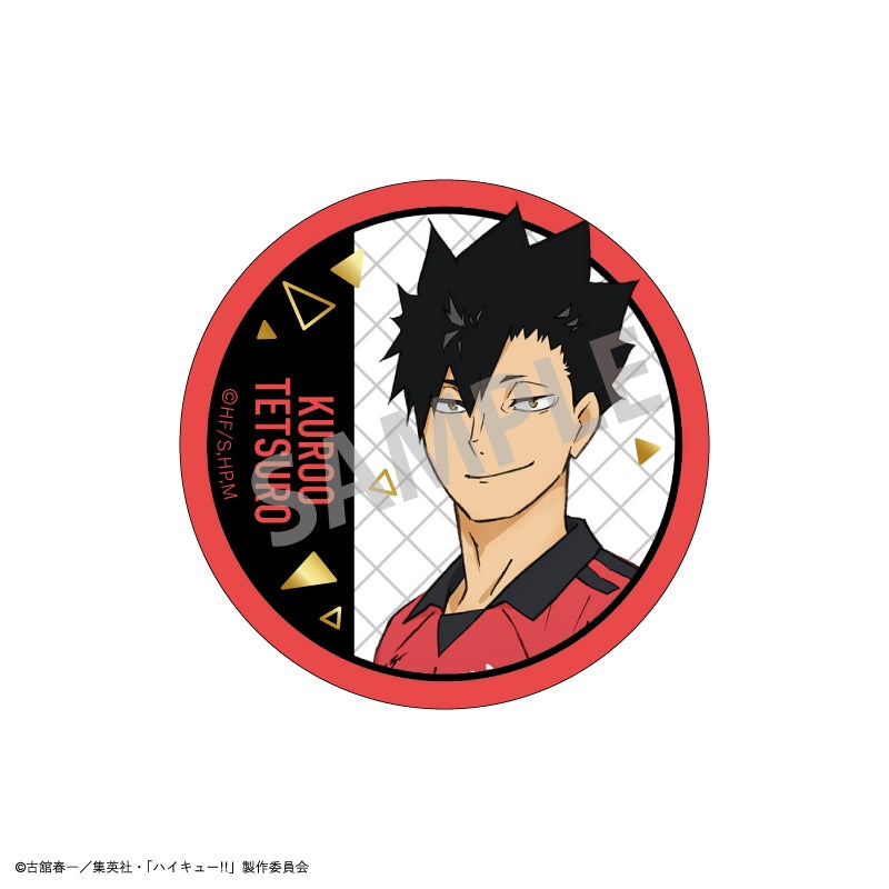 [Haikyu!!] Trading Foil Embossed Button Badge B (Blind Box -Single)