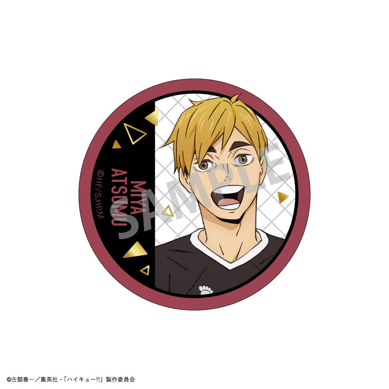 [Haikyu!!] Trading Foil Embossed Button Badge B (Blind Box -Single)