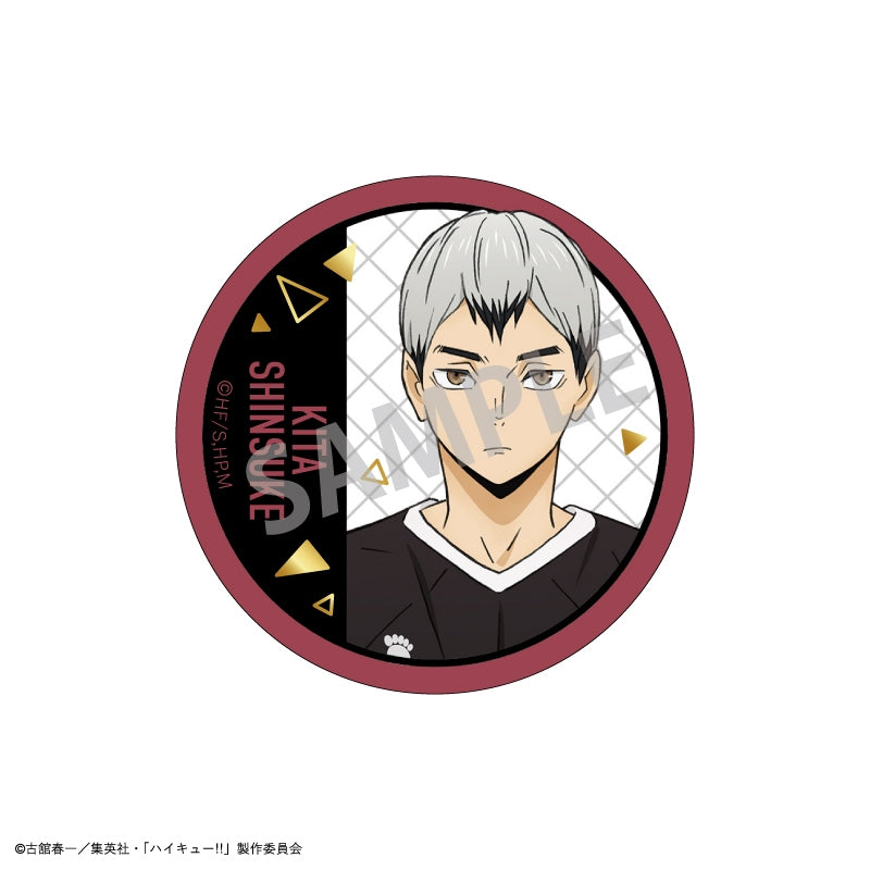 [Haikyu!!] Trading Foil Embossed Button Badge B (Blind Box -Single)