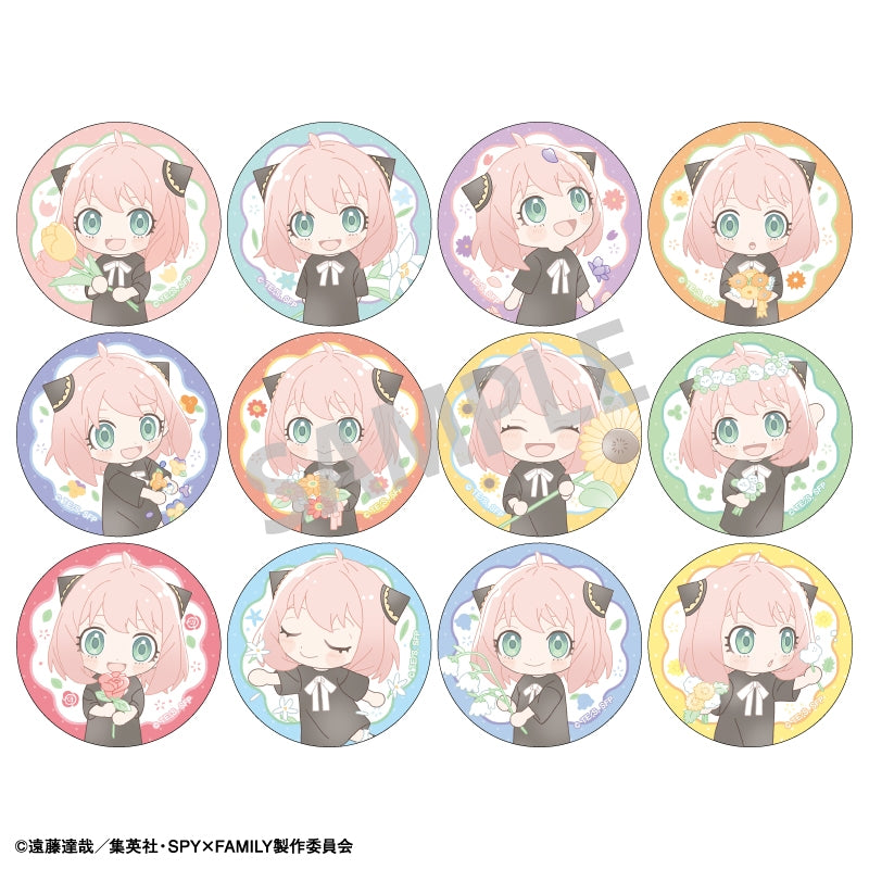 [SPY x FAMILY] Trading Button Badge Flowery (Blind Box -Singles)