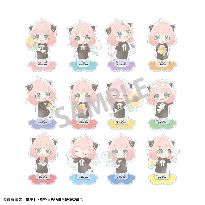(Goods - Acrylic Stand) [SPY x FAMILY] Trading Acrylic Stand Flowery (Blind Box -Singles)