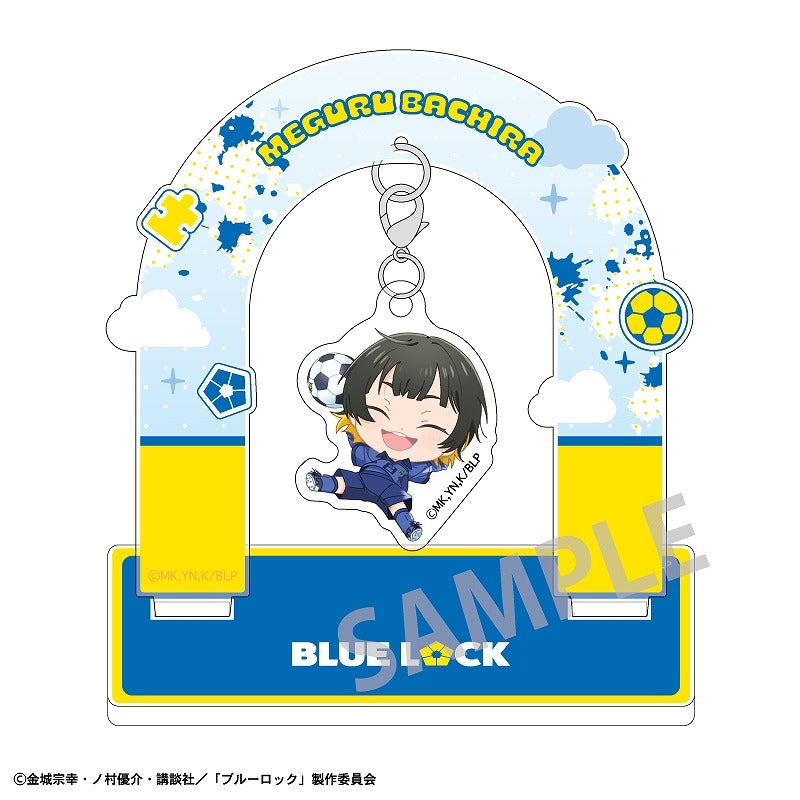 (Goods - Acrylic Stand) [Blue Lock] Dangling Acrylic Stand Meguru Bachira/Okkochi