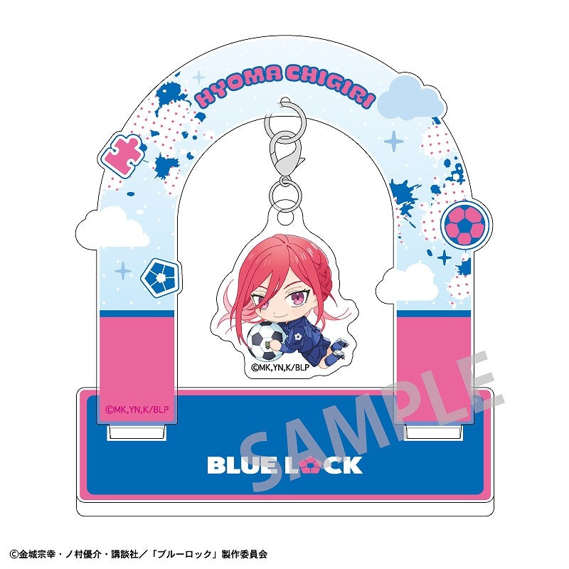 (Goods - Acrylic Stand) [Blue Lock] Dangling Acrylic Stand Hyoma Chigiri/Okkochi
