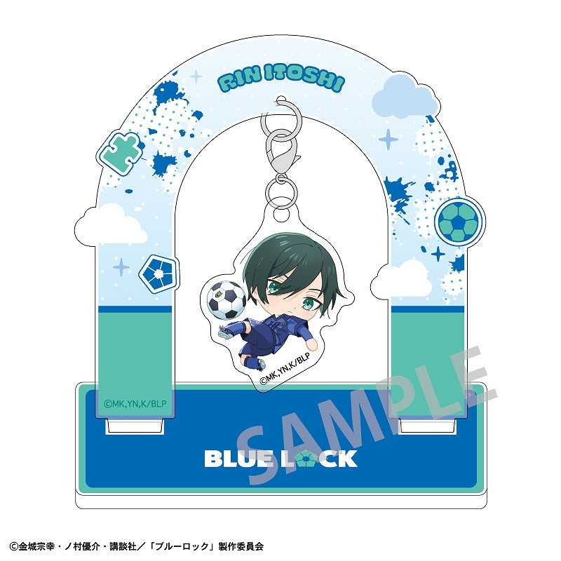 (Goods - Acrylic Stand) [Blue Lock] Dangling Acrylic Stand Rin Itoshi/Okkochi
