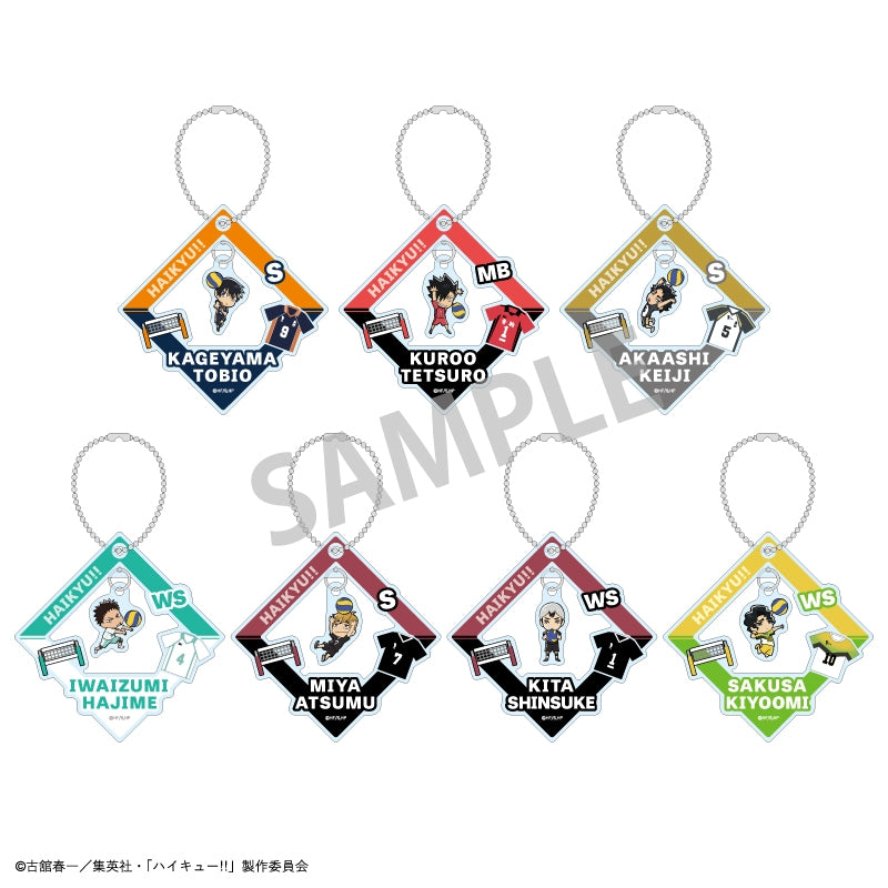 [Haikyu!!] Trading Dangling Keychain vol. 2 (Blind Box -Single)