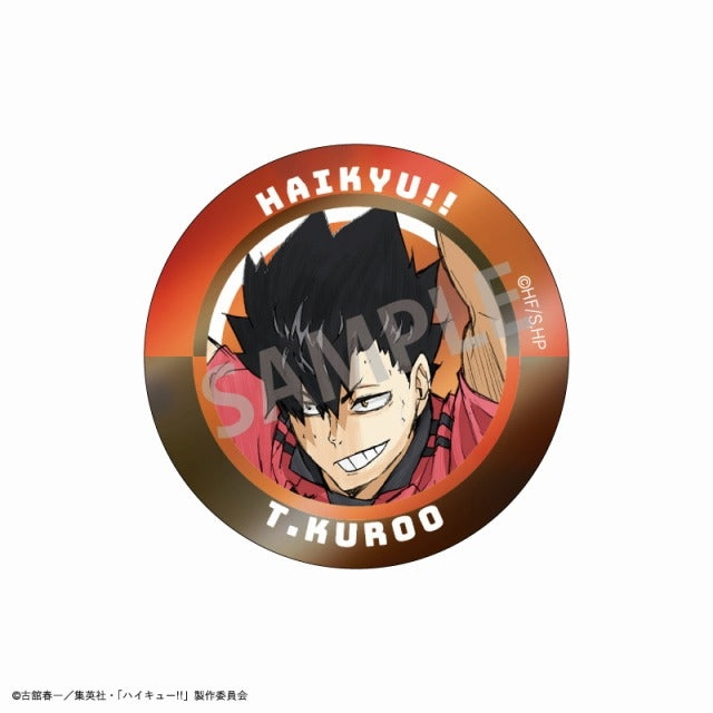 [Haikyu!!] Trading Metallic Button Badge (Blind Box -Single)