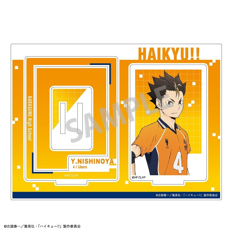 (Goods - Acrylic Stand) [Haikyu!!] Frame Acrylic Stand / Yu Nishinoya