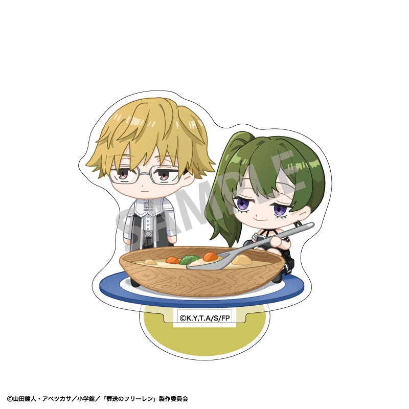 (Goods - Acrylic Stand) [Frieren: Beyond Journey's End] Mini Acrylic Stand Land & Ubel / Line Up A Party