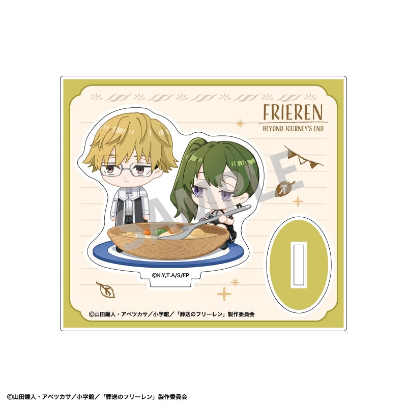 (Goods - Acrylic Stand) [Frieren: Beyond Journey's End] Mini Acrylic Stand Land & Ubel / Line Up A Party