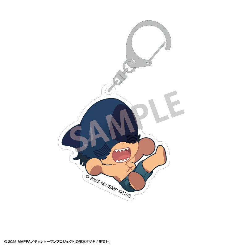 (Goods - Keychain) Chainsaw Man The Movie: Reze Arc Trading Acrylic Keychain Okkochi (Blind Box -Single)