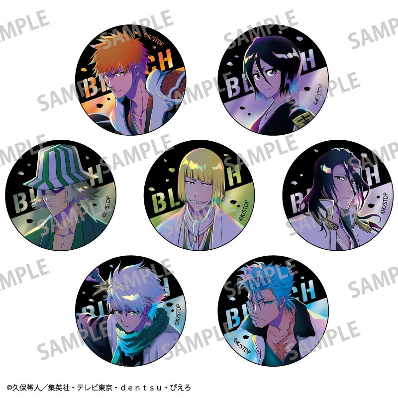 (Goods - Badge) TV Anime BLEACH: Thousand-Year Blood War Trading Metallic Button Badge Kamiani TOUCH (Blind Box -Single)
