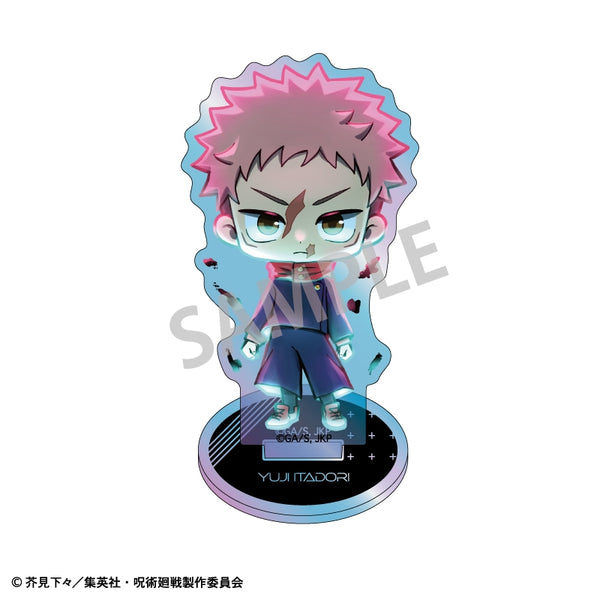 Goods - Stand Pop) Jujutsu Kaisen Iridescent Mini Acrylic Stand Yuji