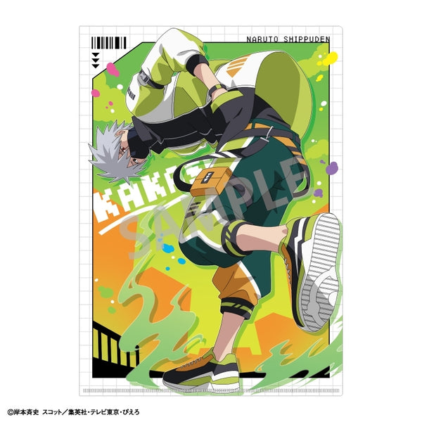Goods - Clear File) NARUTO Shippuden A4 Single Clear File Kakashi Hat