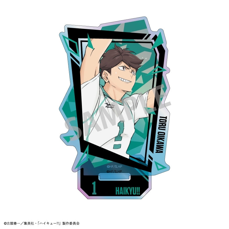 (Goods - Acrylic Stand) Haikyu!! Iridescent Acrylic Stand Toru Oikawa