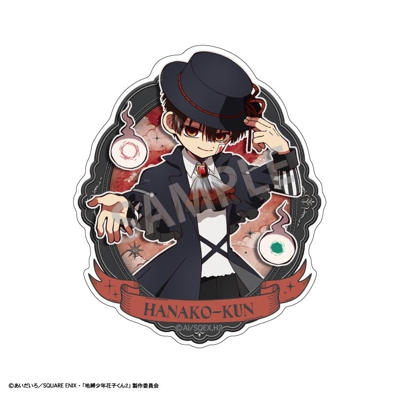 (Goods - Sticker) Toilet-bound Hanako-kun Gothic Mini Deco Sticker Hanako-Kun