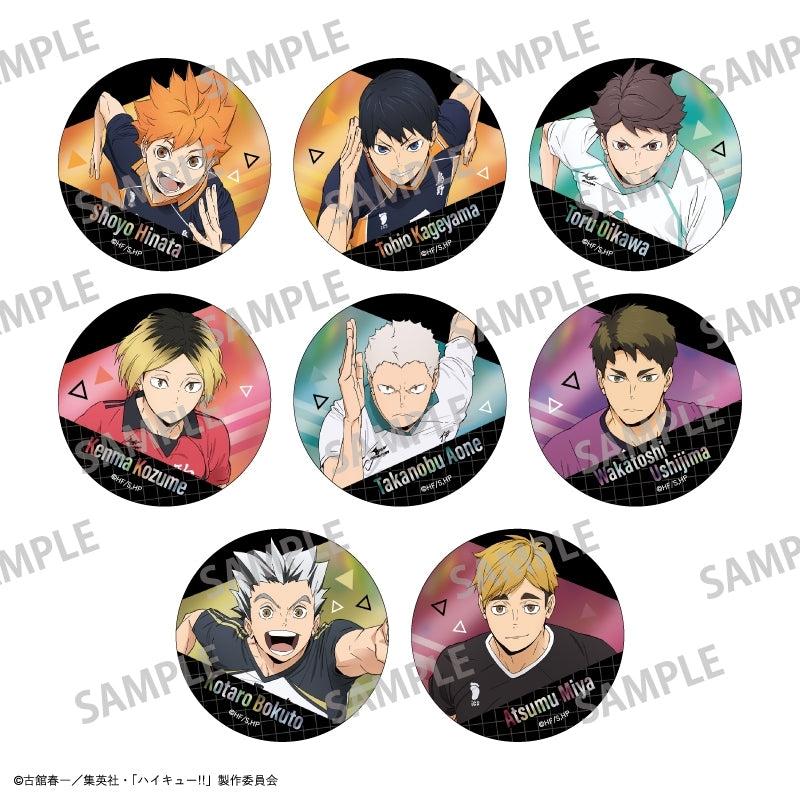 (Goods - Badge) Haikyu!! Trading Aurora Badge Collection (Blind Box -Single)