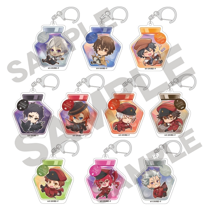 [Bungo Stray Dogs] Trading Acrylic Keychain Ink Bottle (Blind Box -Single)