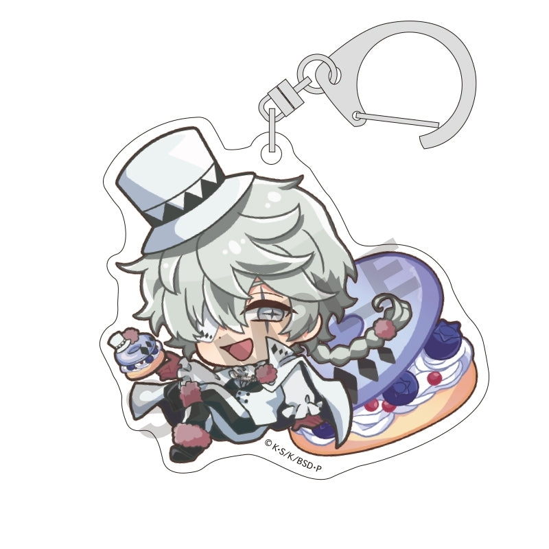 [Bungo Stray Dogs] Acrylic Keychain CHARA PEKO Donuts (Blind Box -Single)