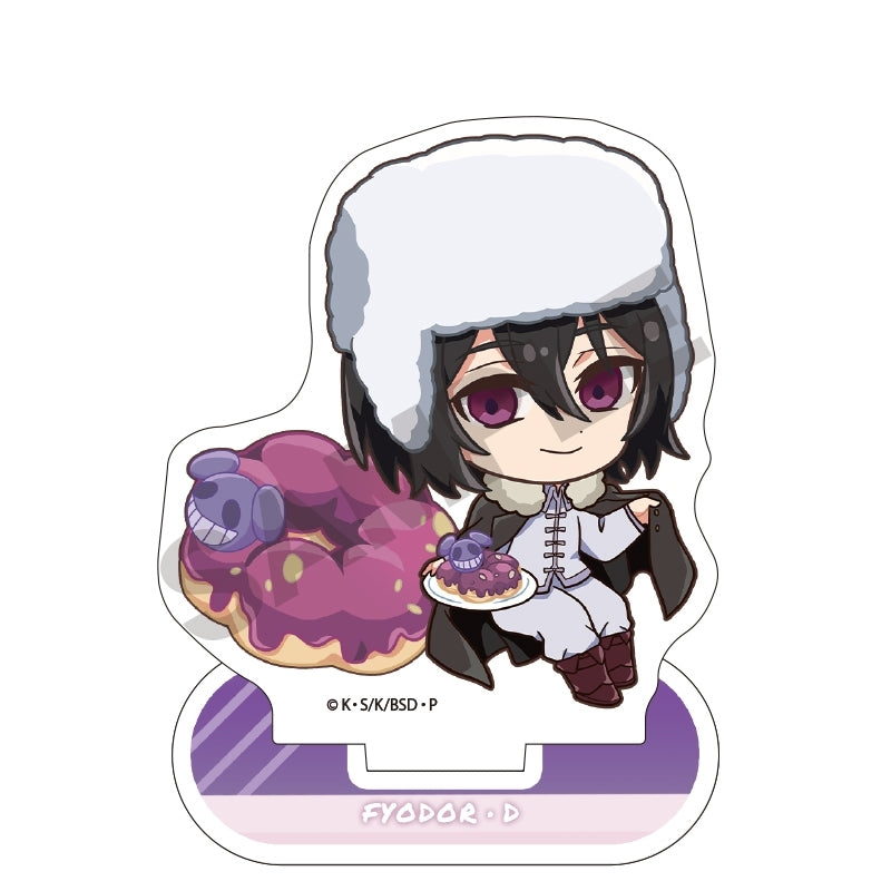(Goods - Acrylic Stand) [Bungo Stray Dogs] Acrylic Stand Fyodor D CHARA PEKO Donuts
