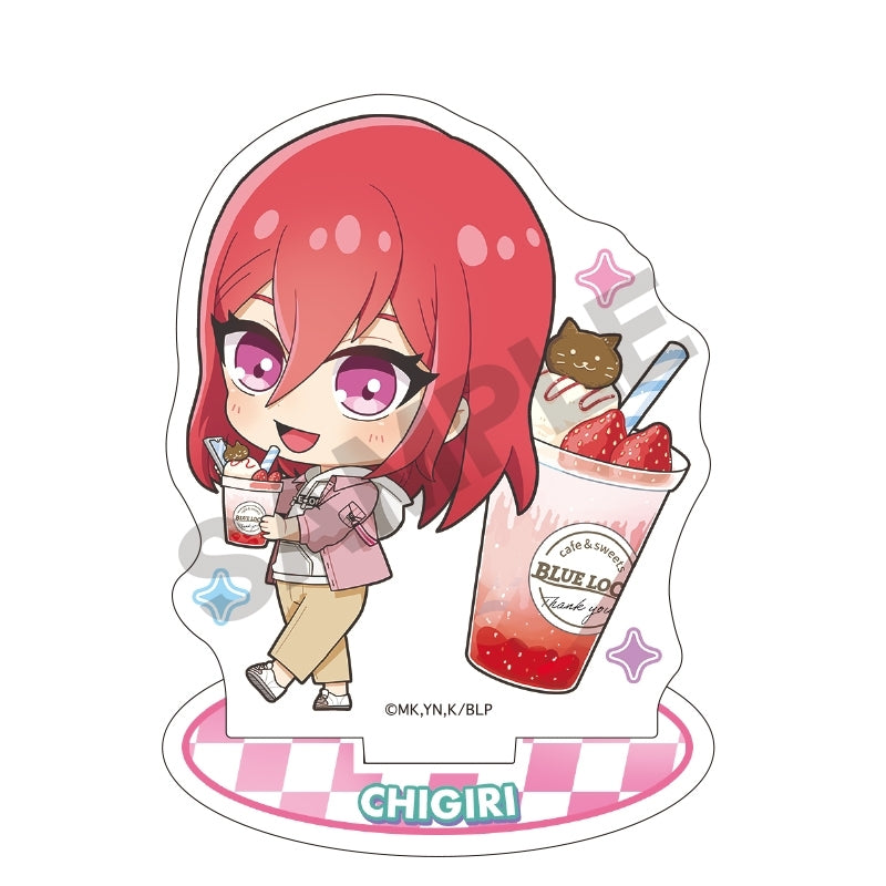 (Goods - Acrylic Stand) [Blue Lock] Acrylic Stand Hyoma Chigiri CharaPeko Hoodie