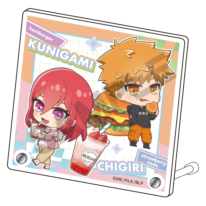 [Blue Lock] Mini Acrylic Panel Hyoma Chigiri & Rensuke Kunigami CharaPeko Hoodie