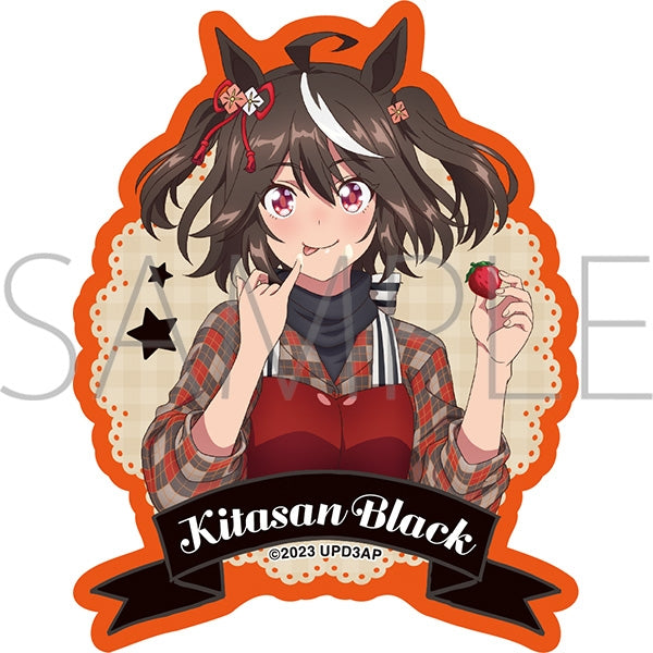[Uma Musume Pretty Derby] Season 3 Die-cut Sticker / Kitasan Black