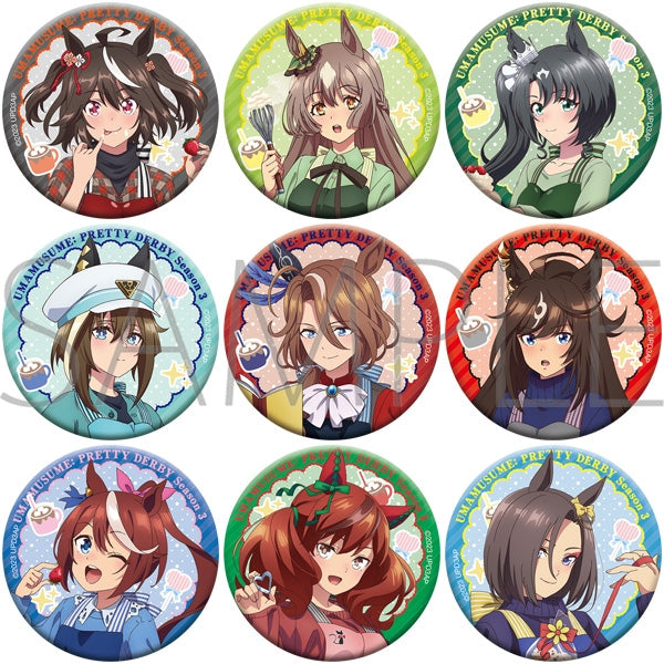 [Uma Musume Pretty Derby] Season 3 Character Badge Collection (Blind Box -Single)