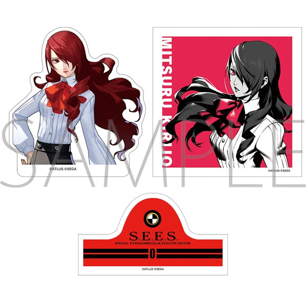 [Persona] Persona 3 Reload Metal Sticker Set / Mitsuru Kirijo