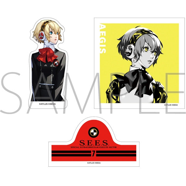 [Persona] Persona 3 Reload Metal Sticker Set / Aigis