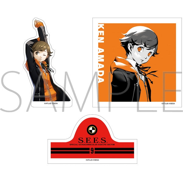 [Persona] Persona 3 Reload Metal Sticker Set / Ken Amada
