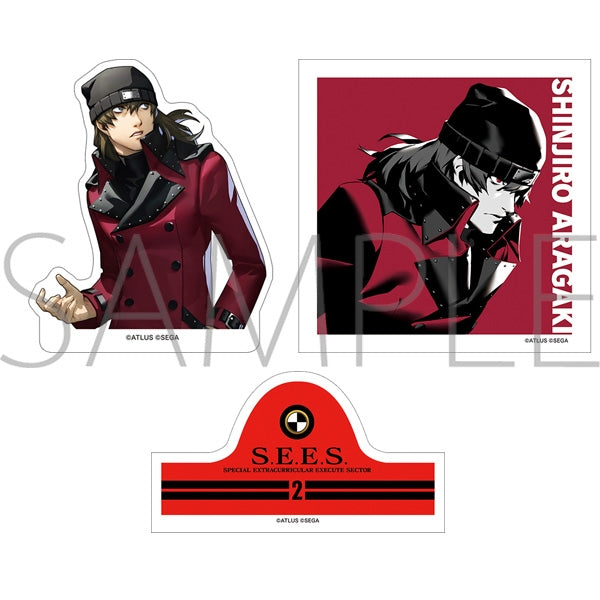 [Persona] Persona 3 Reload Metal Sticker Set / Shinjiro Aragaki