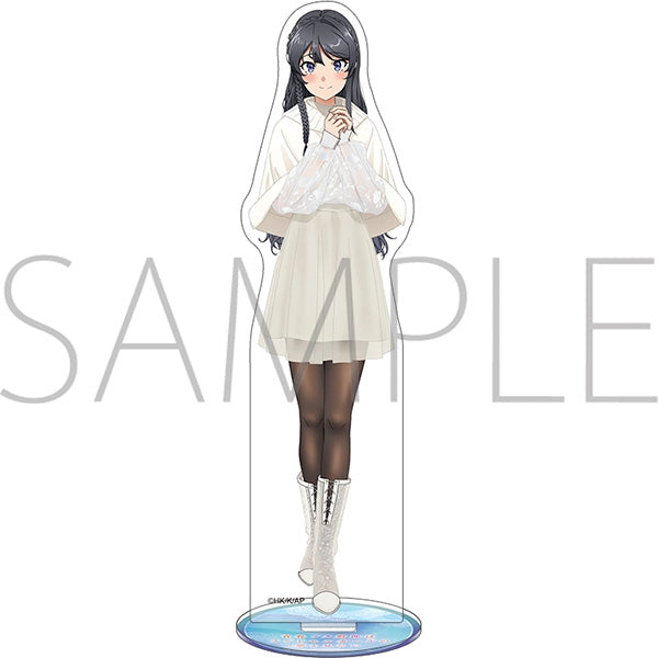 (Goods - Acrylic Stand) [Rascal Does Not Dream of a Girl with a Leather Backpack] Acrylic Stand / Mai Sakurajima Going Out in Winter