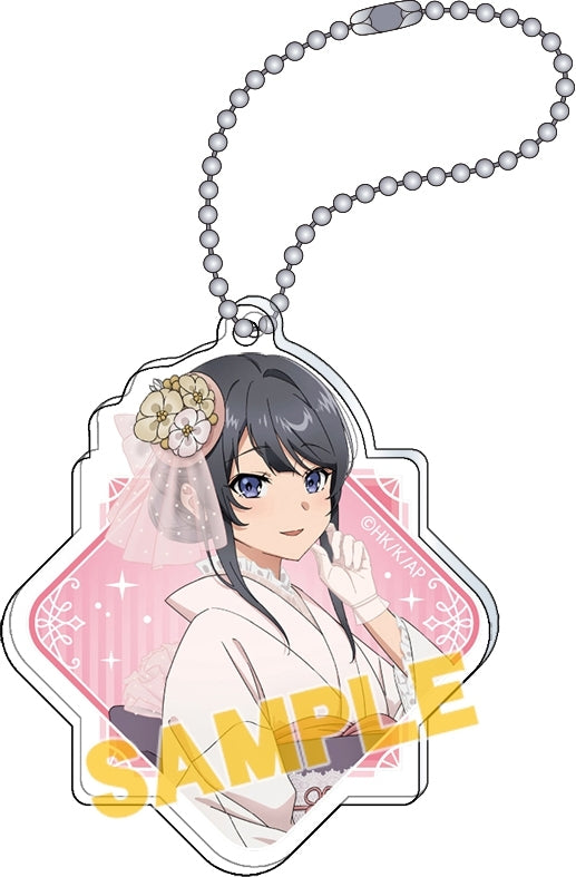 [Rascal Does Not Dream of a Girl with a Leather Backpack] Lots of Mai-san Acrylic Keychain Collection (Blind Box -Singles)