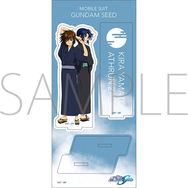 (Goods - Acrylic Stand) [Mobile Suit Gundam] SEED FREEDOM Acrylic Stand / Kira & Athrun (Yukata)