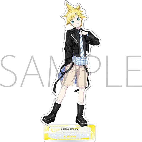 (Goods - Acrylic Stand) [Hatsune Miku: Colorful Stage!] Acrylic Stand -Brand New World- (Street SEKAI) Kagamine Len