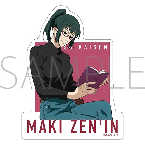 [Jujutsu Kaisen] Season 2 Die-cut Sticker / Maki Zenin Reading