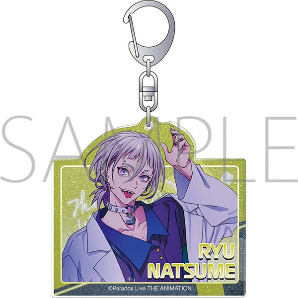 [Paradox Live] Glitter Acrylic Keychain /Ryu Natsume