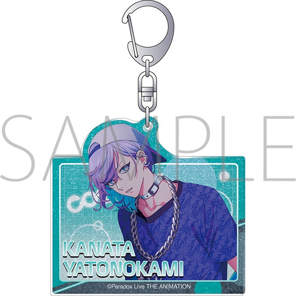 [Paradox Live] Glitter Acrylic Keychain /Kanata Yatonokami