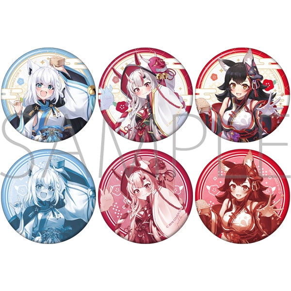 [hololive] Character Badge Collection - Irohanihoheto AyaFubuMi (Blind Box -Single)