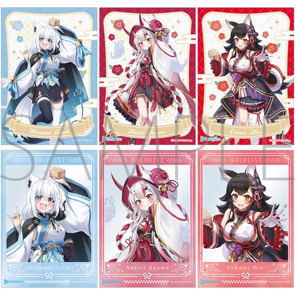[hololive] Trading Clear Bromide - Irohanihoheto AyaFubuMi (Blind Box -Single)