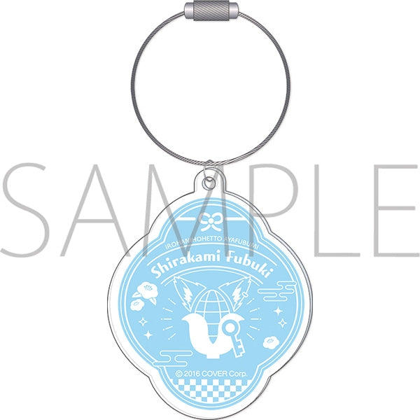[hololive] Acrylic Keychain - Irohanihoheto AyaFubuMi Shirakami Fubuki