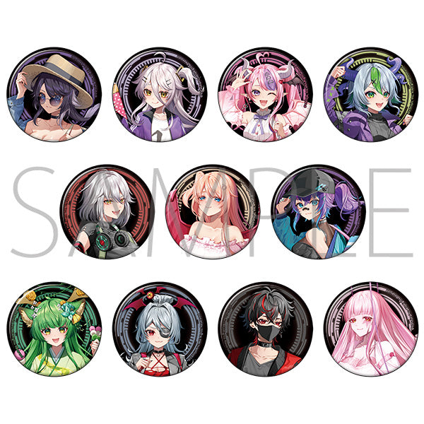 [VShojo] Button Badge (Blind Box -Single)
