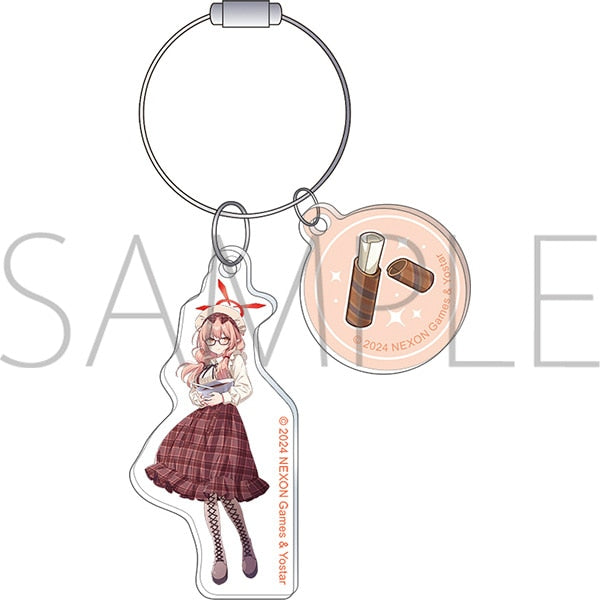 [Blue Archive] POP UP SHOP in atre Akihabara 2024 2-Piece Acrylic Keychain Chinatsu