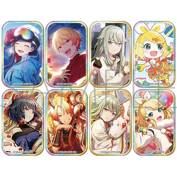 [Hatsune Miku: Colorful Stage!] Square Badge Collection / vol. 30 A (Blind Box -Single)