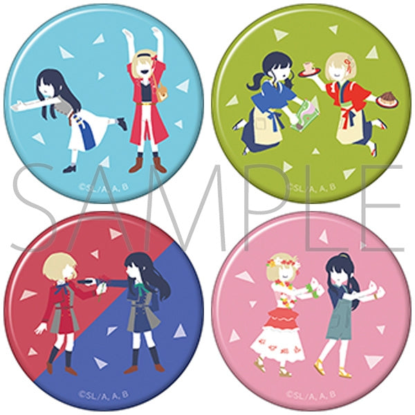 [Lycoris Recoil] Button Badge Set / Yuru Palette
