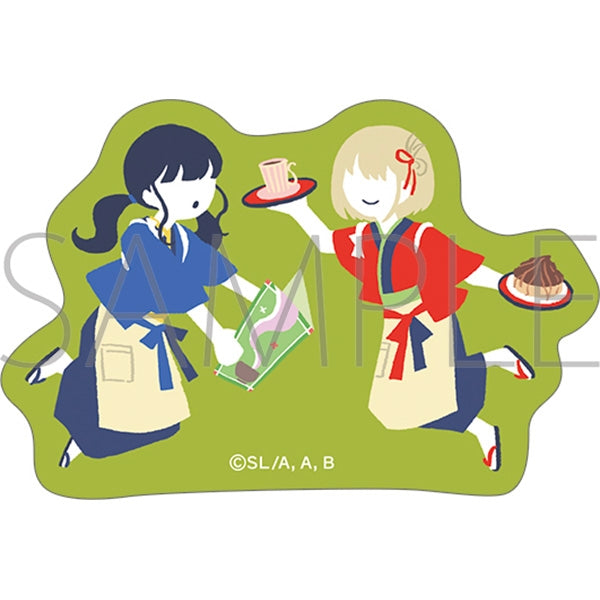 [Lycoris Recoil] Sticker / Yuru Palette Cafe LycoReco