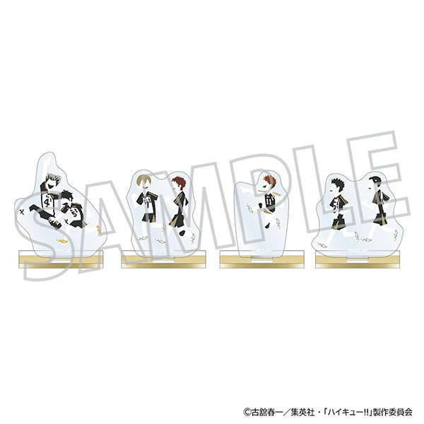 (Goods - Acrylic Stand)[Haikyu!!] Acrylic Diorama/Fukurodani Academy Yuru Palette